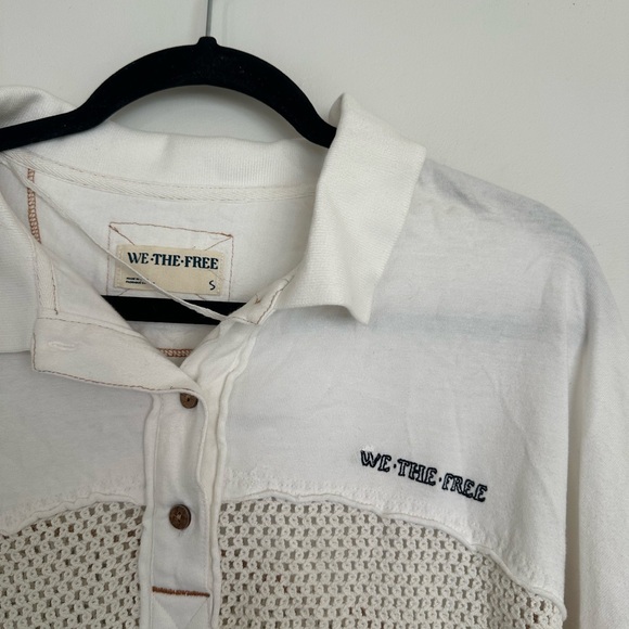 We The Free (Free‎ People) Don’t Rush Polo Top – Size S (EUC) - Picture 4 of 8